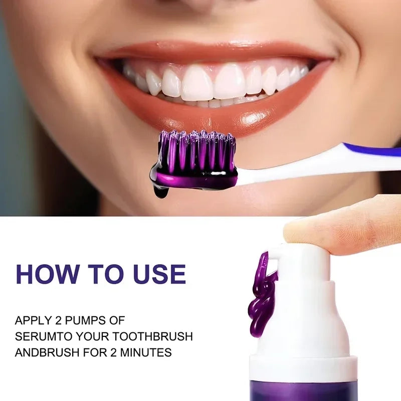 Color Correcting Purple Toothpaste