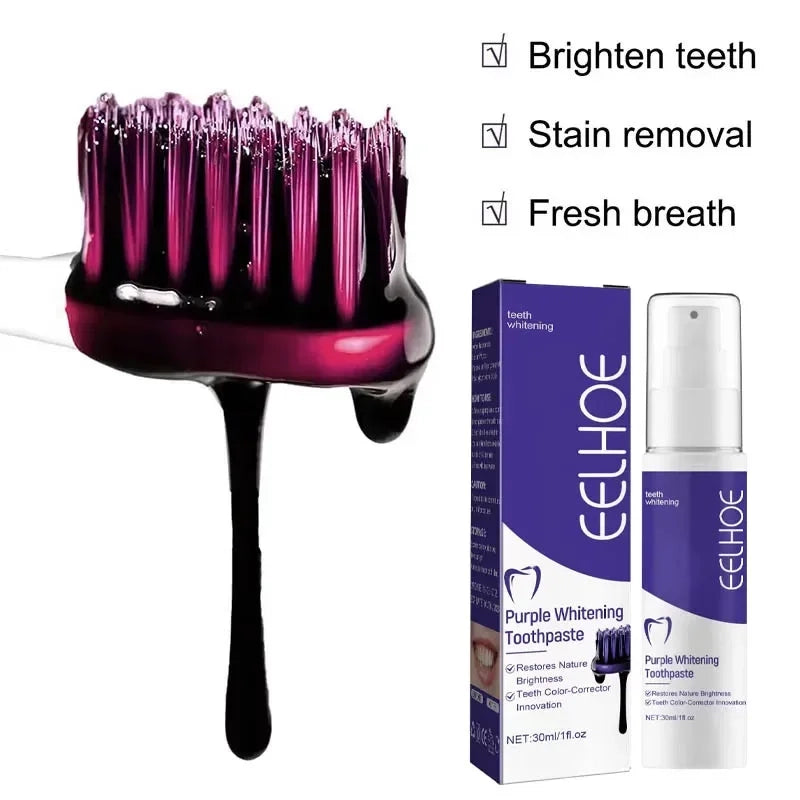 Color Correcting Purple Toothpaste