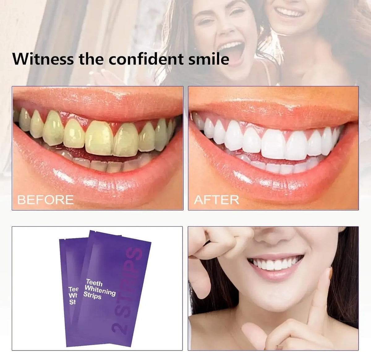 Teeth Whitening Strips for Sensitive Teeth