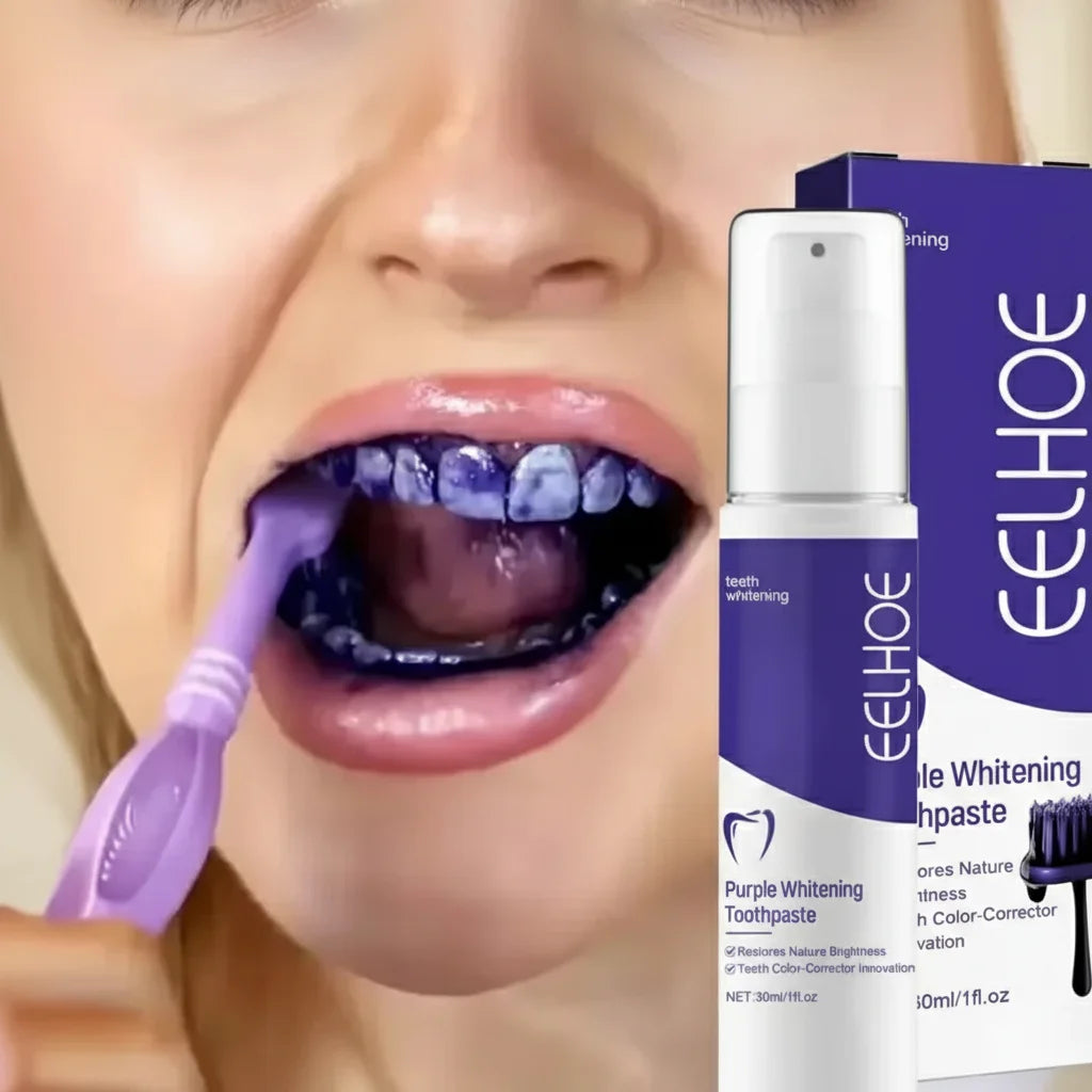Color Correcting Purple Toothpaste